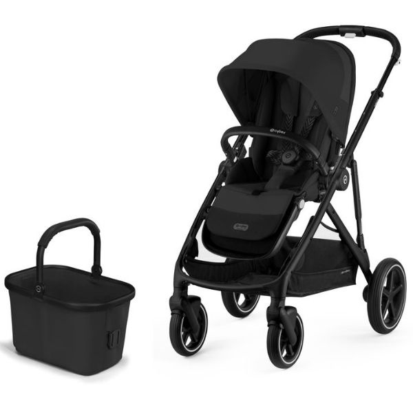 Cybex Gazelle S Pram 2023 Moon Black