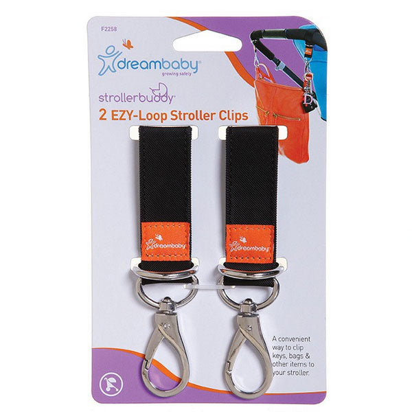 Dreambaby Ezy Loop Stroller Clips 2pk