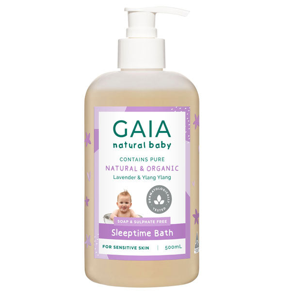 GAIA Natural Baby Sleeptime Bath 500ml With Pump