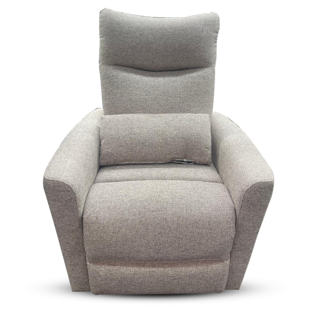 Gusto + Darcy Costa Electric Reclining Rocking Chair Truffle Dobby Performance Weave