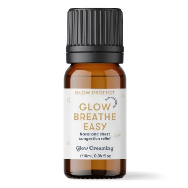 Glow Dreaming Glow Breathe Easy Organic Essential Oil (Nasal & Chest Congestion Relief)