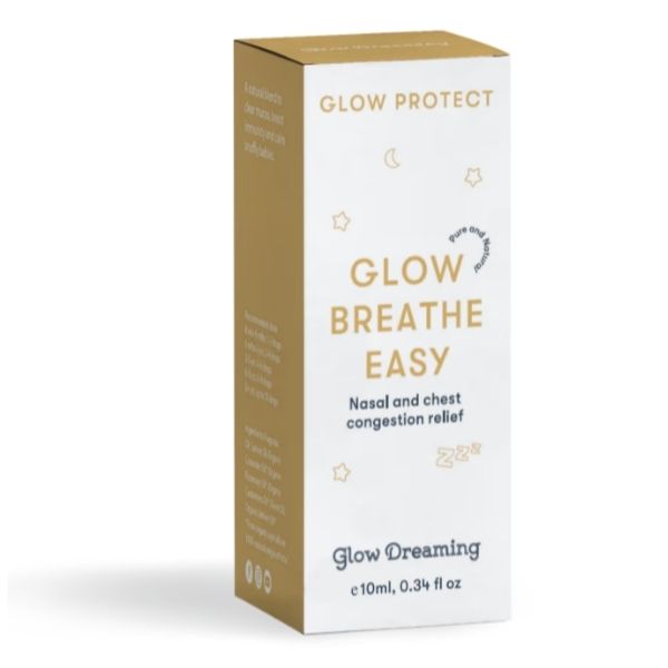 Glow Dreaming Glow Breathe Easy Organic Essential Oil (Nasal & Chest Congestion Relief)