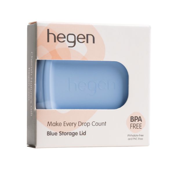 Hegen PCTO Breast Milk Storage Lid Blue