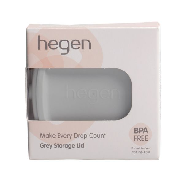 Hegen PCTO Breast Milk Storage Lid Grey