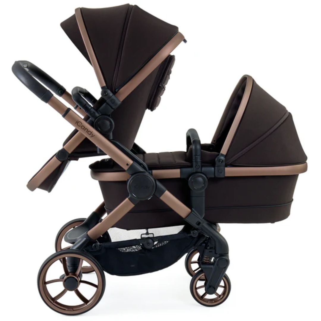 iCandy Peach 7 Pram Pecan with Converter
