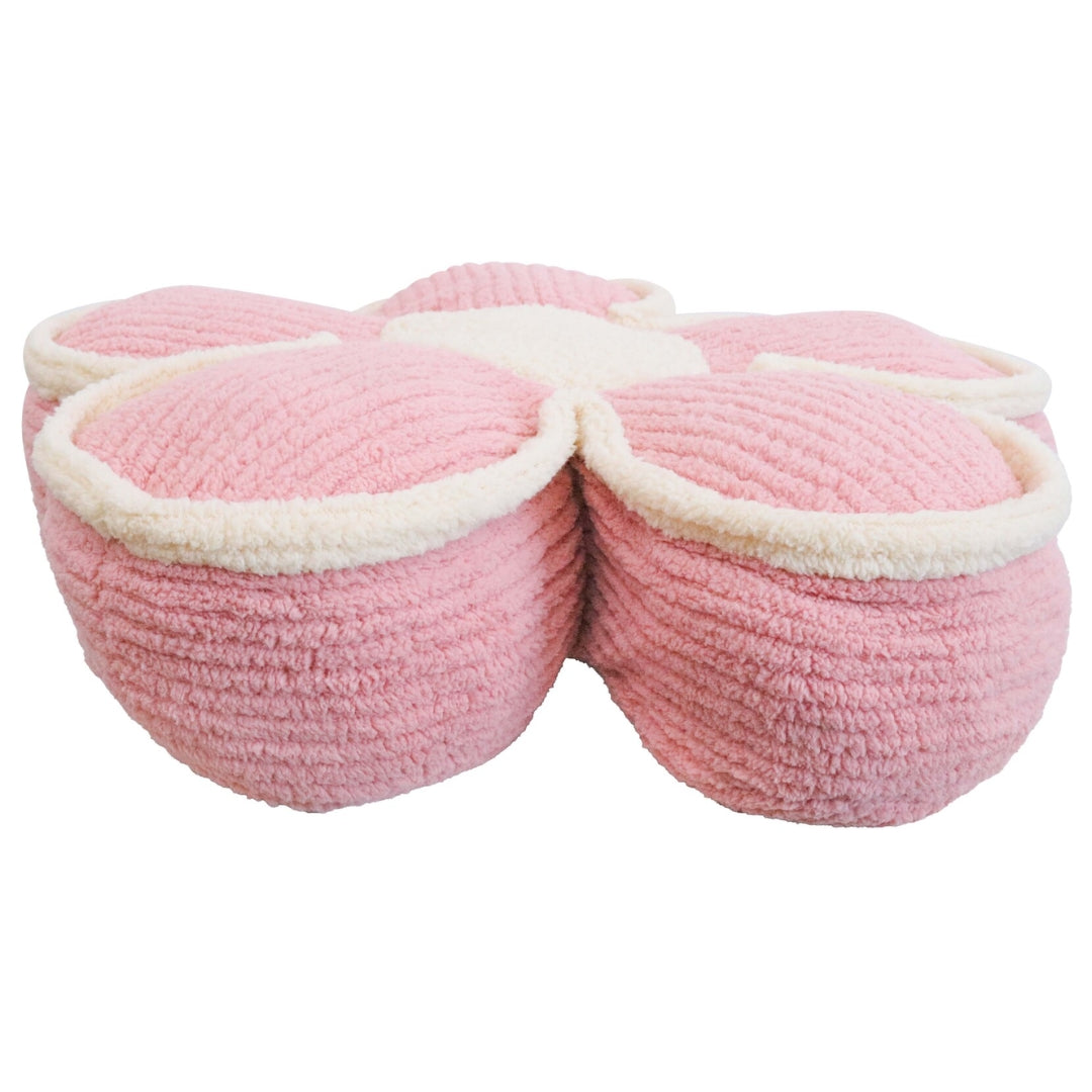 Hazel & Hunter Flower Cushion Pink