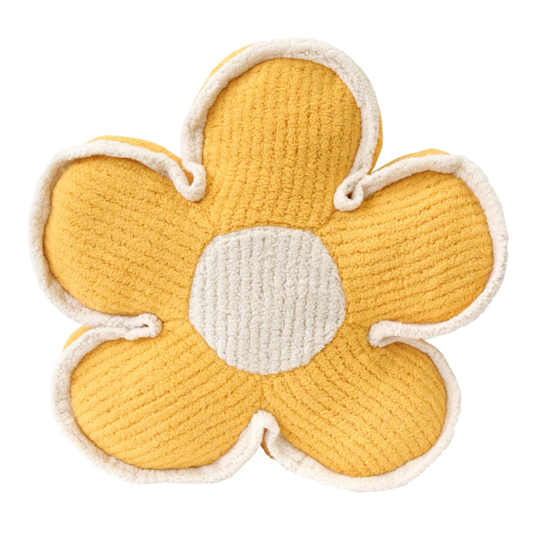 Hazel & Hunter Flower Cushion Sunshine