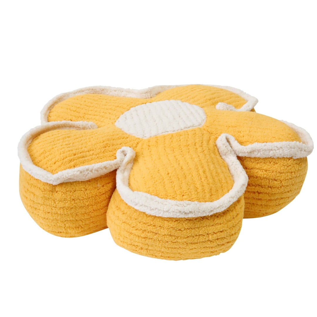 Hazel & Hunter Flower Cushion Sunshine
