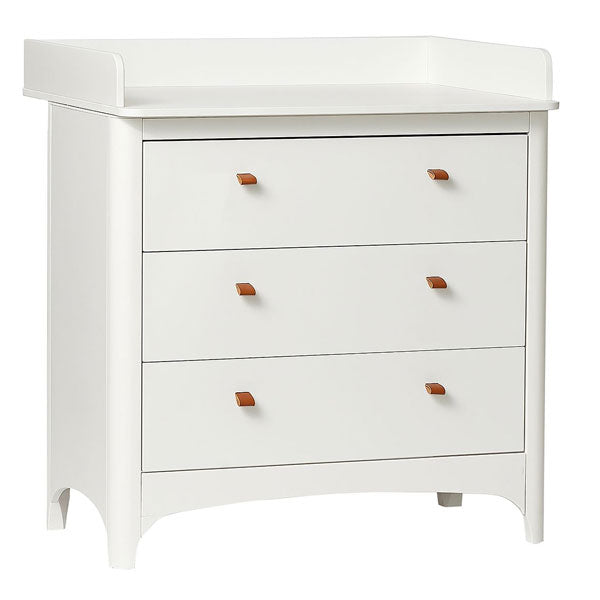 Leander Dresser Changing Unit White - Top Tray Only - Does Not Include Chest