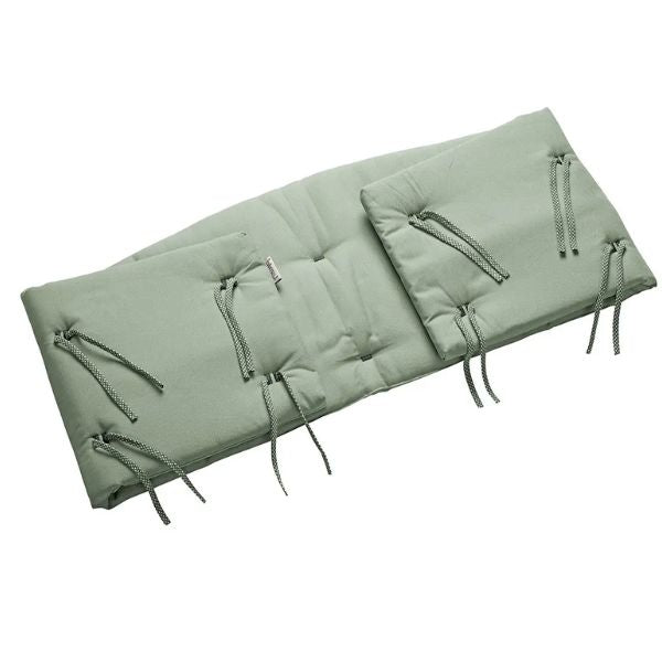 Leander Organic Classic Cot Bumper Sage Green