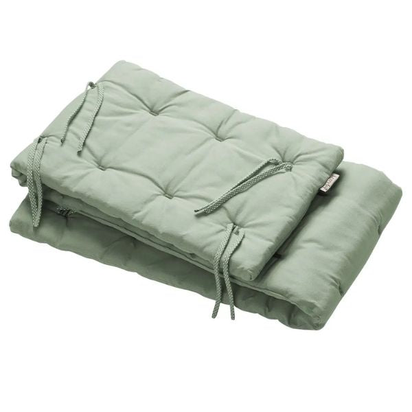 Leander Linea/Luna Cot Bumper Sage Green