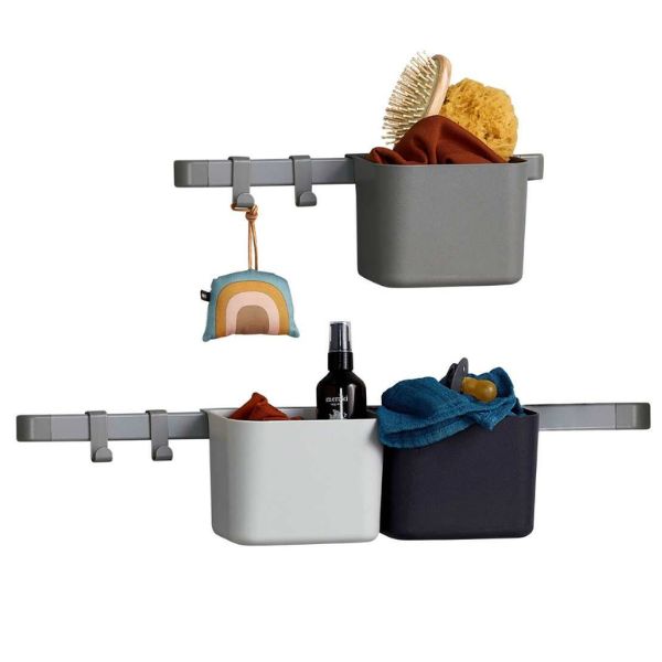 Leander 3 Piece Organisers Dusty Grey