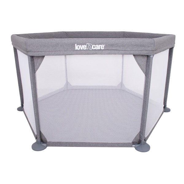 Love n Care Play Yard Grey