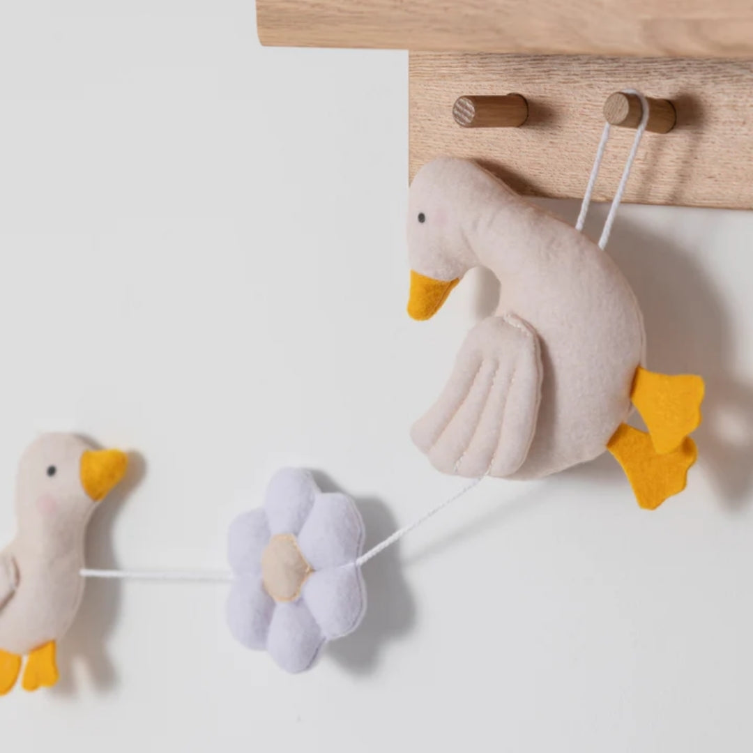 Living Textiles Bunting Decoration Goosey Goosey