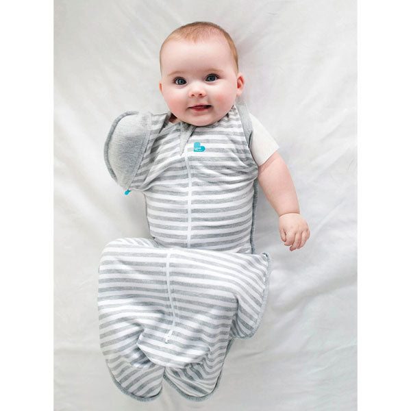 Love To Dream Swaddle Up Transition Bag 1.0Tog Grey Medium