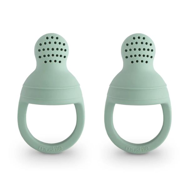Mushie Fresh Food Feeder 2pk CAMBRIDGE BLUE