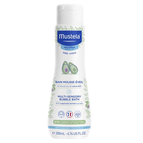 Mustela Multi-Sensory Bubble Bath 200ml