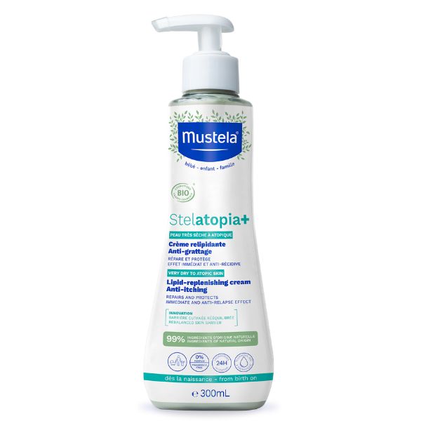 Mustela Stelatopia+ Lipid Replenishing Cream 300ml