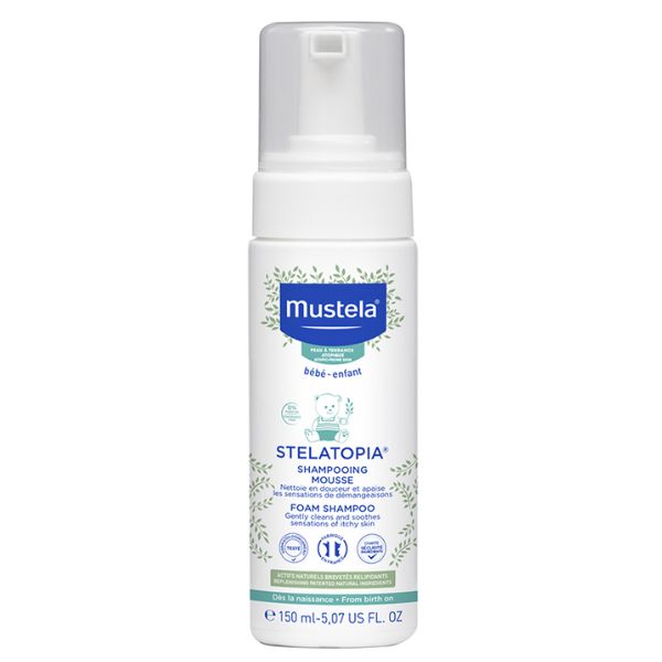 Mustela Stelatopia Foam Shampoo 150ml