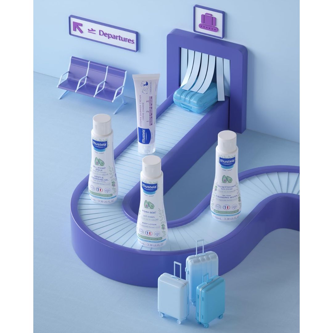 Mustela Travel Set - Baby Skincare Essentials