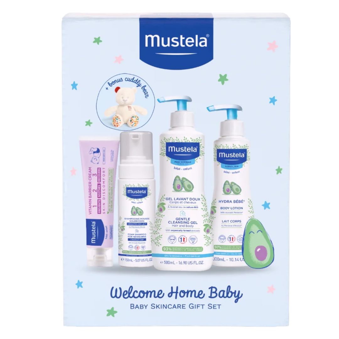 Mustela Welcome Home Baby - Baby Skincare Gift Set