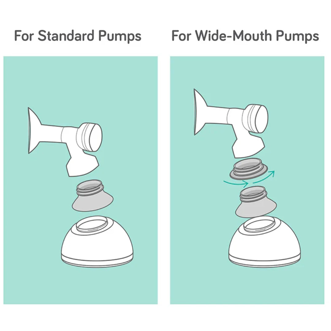 Nanobebe Breast Pump Adaptor Set Gen 2