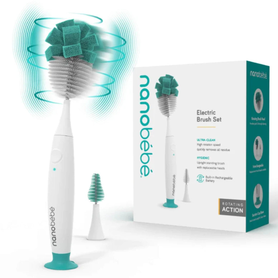 Nanobebe Electric Brush Teal/White