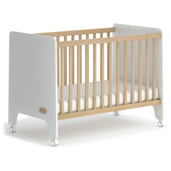 Boori Natty Compact Cot V24 Barley White/Almond