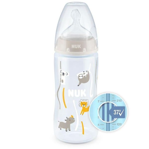 NUK PP Temperature Control Bottle 300ml 0-6m Neutral