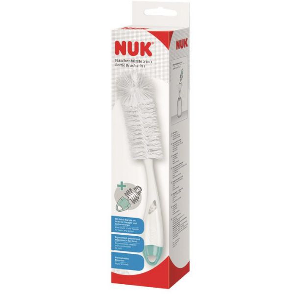 NUK Bottle Brush 2 in 1 Box