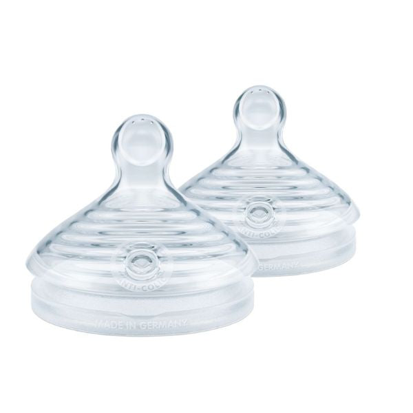 NUK For Nature Silicone Teat Small 2pk