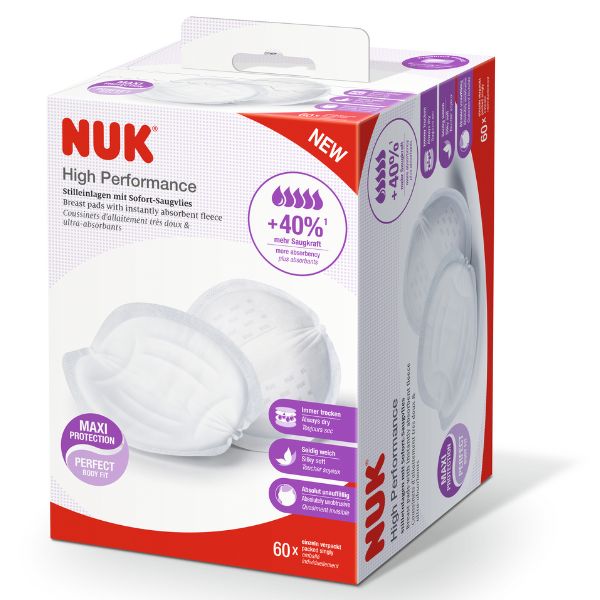NUK High Performance Breast Pads 60pk