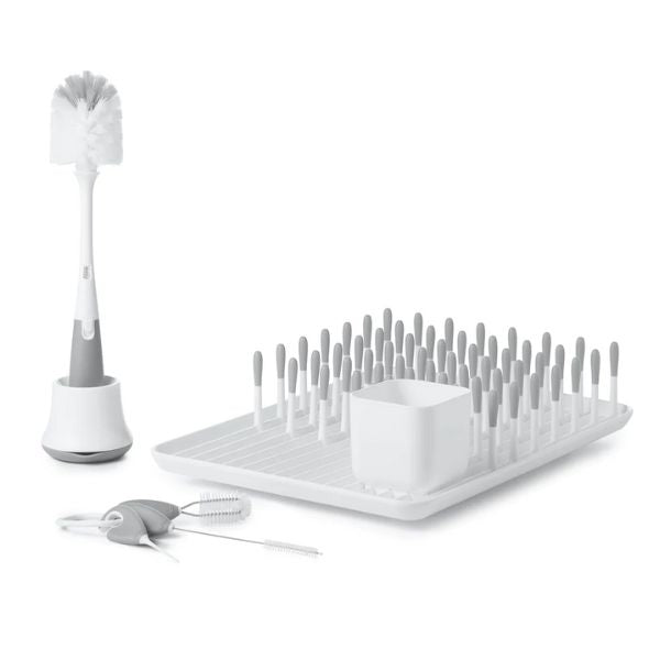 OXO TOT Bottle & Cup Cleaning Set Grey
