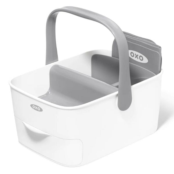 OXO Tot Diaper Caddy with Changing Mat Grey