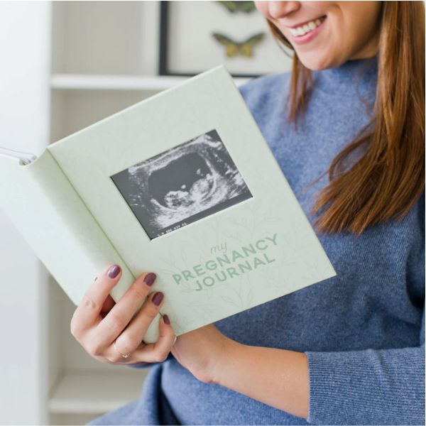 Pearhead Pregnancy Journal Sage