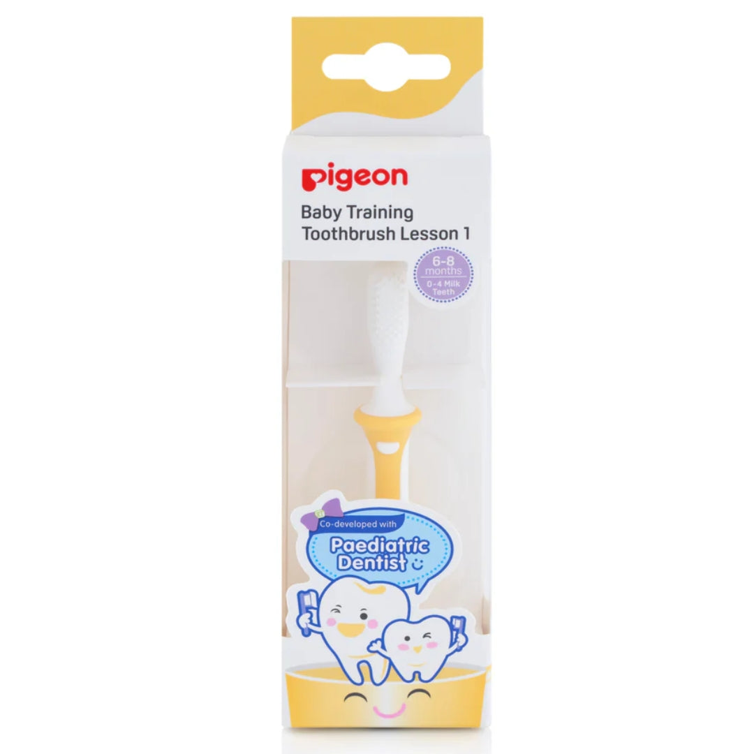 Pigeon Training Toothbrush - Step 1