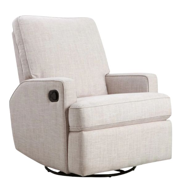 Il Tutto Quinn Recliner Glider Chair Egg Shell
