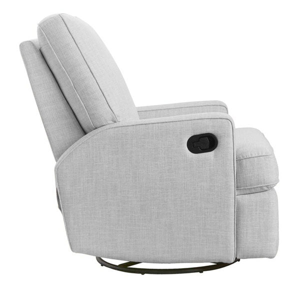 Il Tutto Quinn Recliner Glider Chair Pure Grey