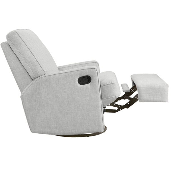Il Tutto Quinn Recliner Glider Chair Pure Grey