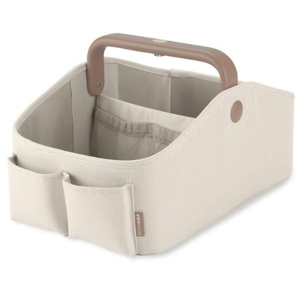 Skip Hop Nursery Style Light Up Diaper Caddy Oat