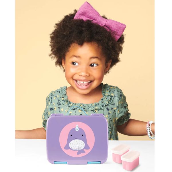 Skip Hop Zoo Bento Lunch Box Narwhal