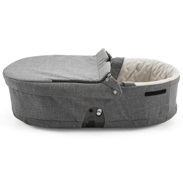 stokke scoot Stokke Scoot Carry Cot Black Melange – Baby Kingdom