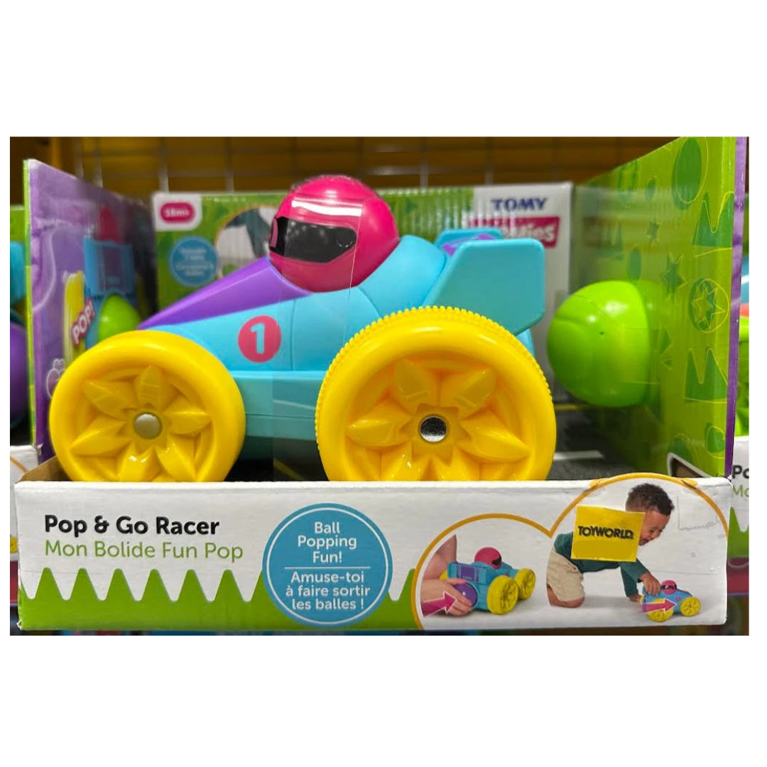 Tomy Toomies Pic & Pop Racer Blue