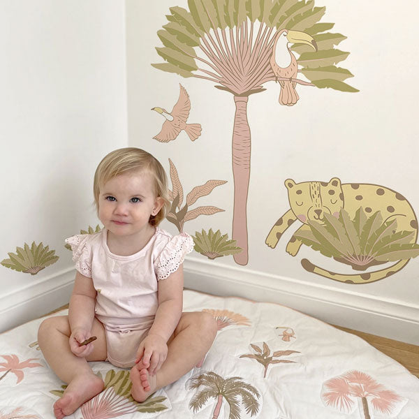 Lolli Living Tropical Mia Wall Decal Set