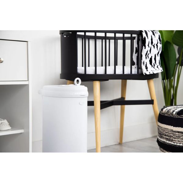 Ubbi Nappy Bin Matte White