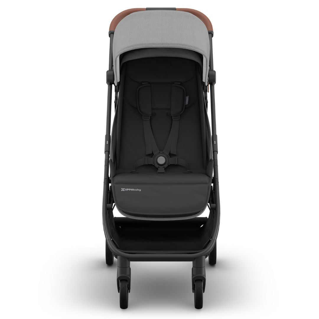 UPPAbaby Minu V3 Stroller Charcoal Melange/Carbon Frame GREYSON