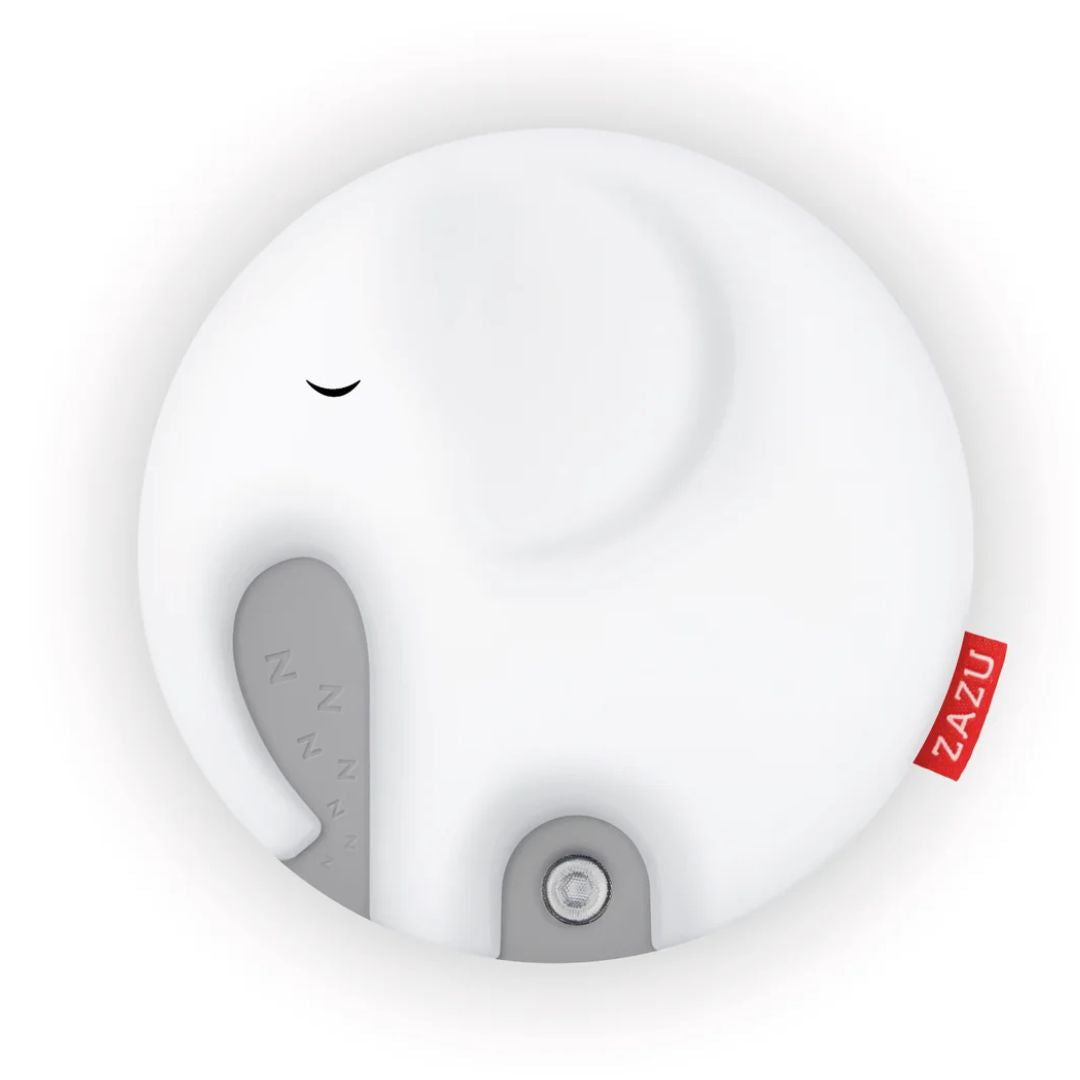 Zazu Emmy The Elephant Breathing Light with Nightlight & Sound Machine