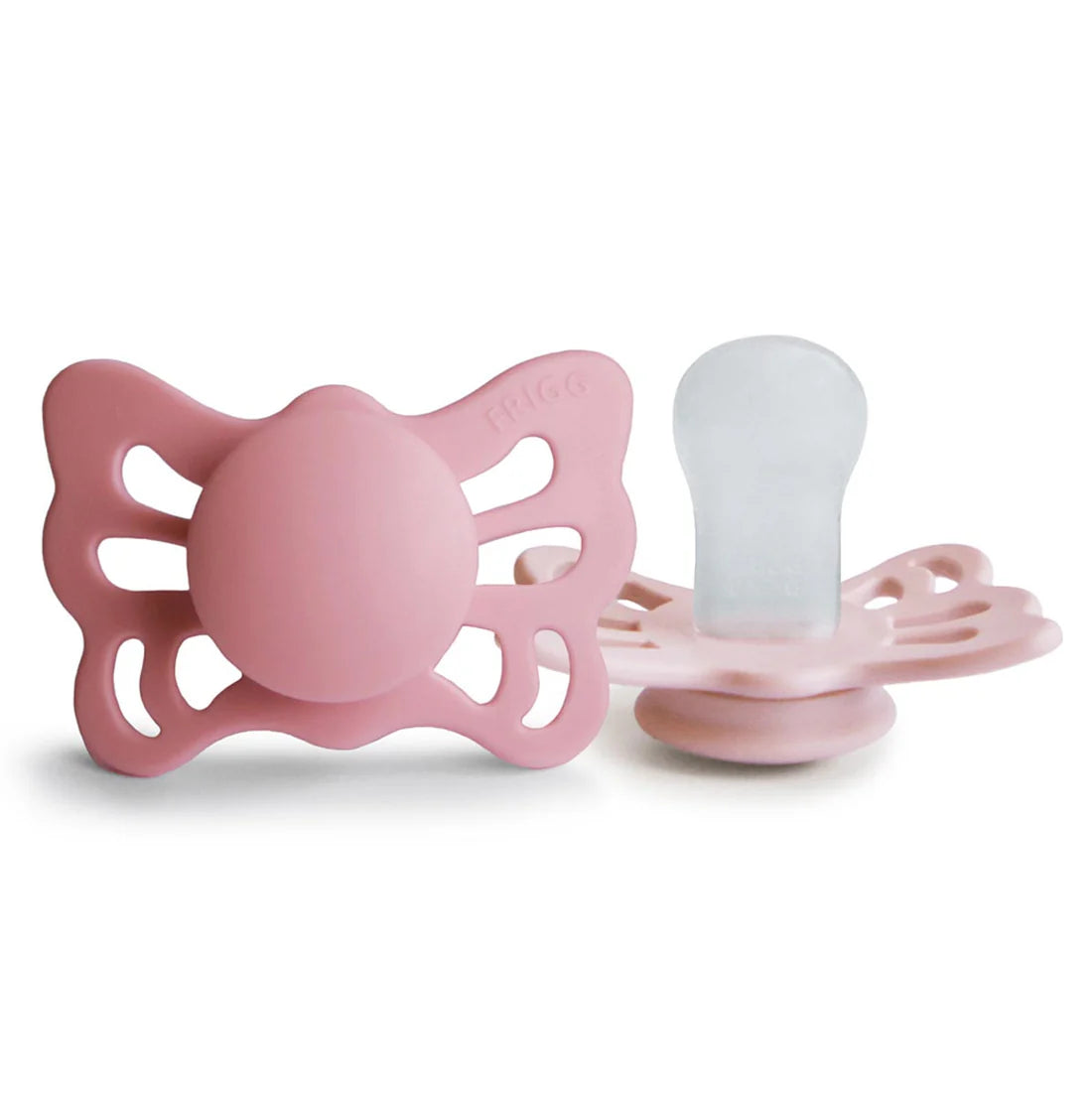 Frigg Butterfly Silicone Pacifier 2pk Size 1 (0-6 Months)