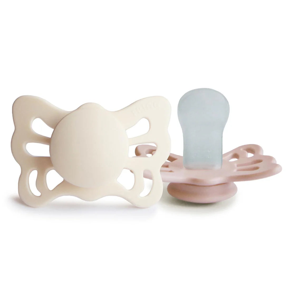 Frigg Butterfly Silicone Pacifier 2pk Size 1 (0-6 Months)