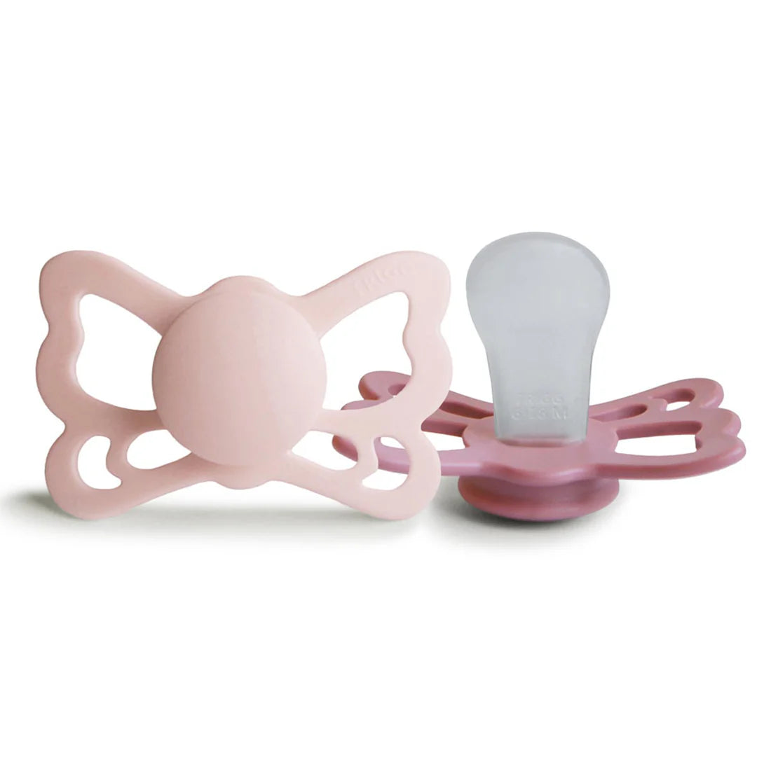 Frigg Butterfly Silicone Pacifier 2pk Size 2 (6-18 Months)